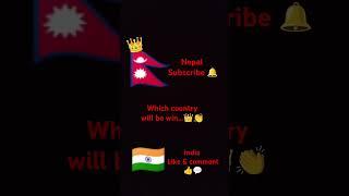 Which country will be win....        Jay Nepal 