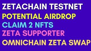 ZetaChain Testnet | Claim 2 NFTs for Quilifation Airdrop