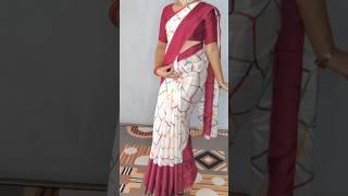 Satin silk saree draping tutorial ️ easy tips for beginners