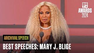 Mary J. Blige Brings Love & Empowerment To Her Best Awards Speeches! | BET Awards '24