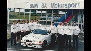 Deon Joubert and BMW SA Motorsport at Touring Car Challenge Monza 17 Oct 1993