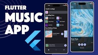 Flutter Music App with just_audio & audio_service