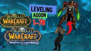 TBC/WOTLK Classic FREE Leveling Addon