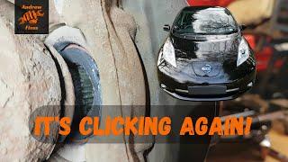 Fixing Nissan Leaf axle click AGAIN! | Nissan Leaf clunk noise part 2