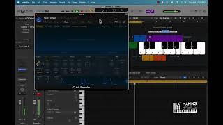 MAKING BEATS WITH LOOPS LOGIC PRO X - SILENT COOK UP