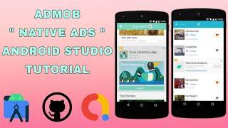 How to implement native ads in android studio || Google Admob Ads || Earn money from android app