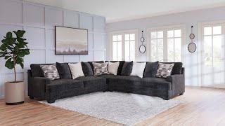 Lavernett 3pc Sectional by Ashley 596 - SpeedyFurniture.com