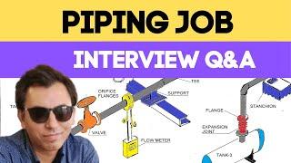 PIPING AND PIPELINE Q&A | FOR JOB INTERVIEW | PART-1 |