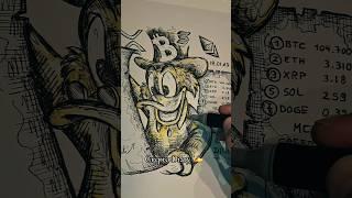 #Crypto Diary #NFT handdrawn by BiTi Artist ️