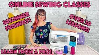 The Sew Anastasia Online Sewing Classes For Beginners Are Here!