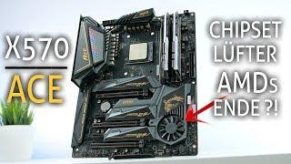 AMD X570 Chipsatz Lüfter zu LAUT?! MSI X570 ACE Test