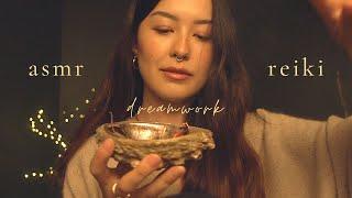 ASMR Reiki, Talk about Dreamwork & Lucid Dreaming, "I am" Affirmations, Hand Movements