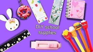 I made 7 School Supplies /school craft ideas