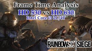 Intel i3 Integrated Graphics - HD 530 vs HD 630 - Rainbow Six Siege [SUBURBAN EXTRACTION & NO INTEL]