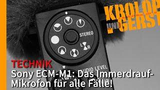 Sony ECM-M1: Das Immerdrauf-Mikrofon für alle Fälle!  Krolop&Gerst