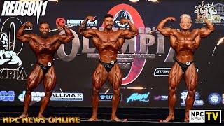 2024 IFBB Classic Physique Olympia Prejudging Comparisons 4K Video