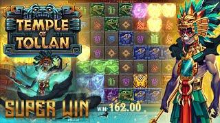 Temple of Tollan Slot by Play'n GO / Free Spins Bonus Mode Gameplay / Super Win