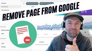 Remove Page From Google - [How to Remove an URL, Page, Article or Website from Google Search Index]