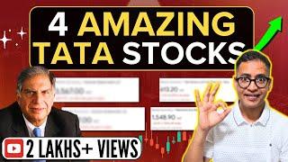 4 AMAZING Tata Stocks - 2024 Multibaggers Or Party Spoilers? | Rahul Jain Analysis #rahuljainfinance