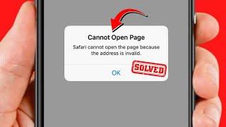 Fix" Safari Cannot Open the Page Because the Address is Invalid " iPhone - iPad (2023)
