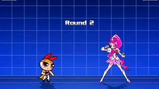 M.U.G.E.N. Battles #2: Blossom (1998) vs. Cure Blossom