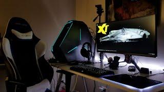 2018 Alienware Area 51-R4 with Intel core i9-7980XE Asus Strix GTX 1080Ti OC edition.