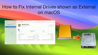 How to Fix Internal Drives shown as External on macOS | Hackintosh
