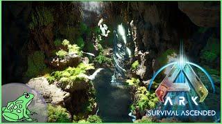 Day 44 - Every Cave (except hard snow) -  Ark Survival Ascended - ASA LIVE