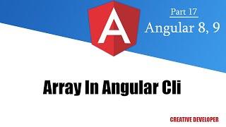Array in Angular || Angular Array || Array || Angular || Angular Tutorial || Array In Angular Cli