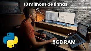 Estratégias que NÃO TE ENSINAM para trabalhar com dados GIGANTES no PYTHON