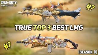 True Top 3 best LMG in Cod Mobile Season 8 #codm