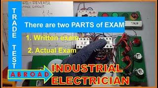 TRADE TEST  for Applying Abroad INDUSTRIAL ELECTRICIAN