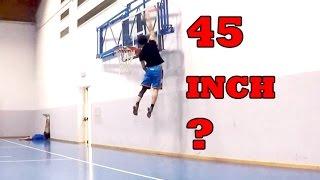 5'7 dunker - 45 inch vertical test Ace jumper