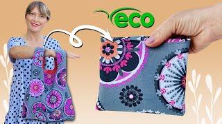 How To Make Ecological Shopping Bag / Foldable Bag / Diy Shoping Bag