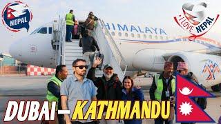 DUBAI TO KATHMANDU I Himalaya Airlines  BOEING 737-800  @rimalvlogs420