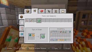 Minecraft Duplication Glitch: How To Get EASY/ UNLIMITED Eye Of Ender In Minecraft Console Edition