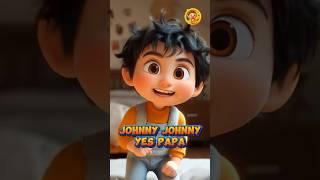  Johny Johny Yes Papa  | Fun 3D Animated Kids Song #Shorts 