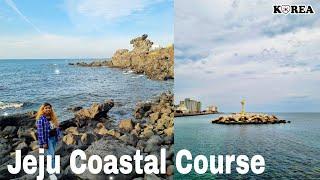 Jeju Coastal side| Jeju island walking tour without car| Hawaii of South Korea| Jeju Fun with baby