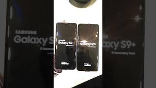 Samsung Galaxy S9+ Reboot Speed Comparison - Exynos 9810 (Left) VS Snapdragon 845 (Right)