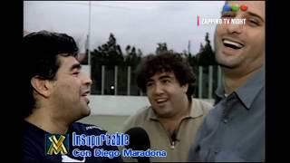 Insoportable con DIEGO MARADONA | Videomatch HD 1080p  ZappingTvNight