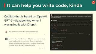Generative AI and Drupal