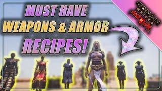 Need to Know RECIPE Locations Exiled Lands | Weapons & Armor | Conan Exiles AoW Guide 2023