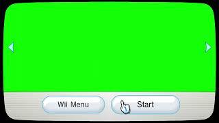 Start Wii Channel Green Screen (4K)