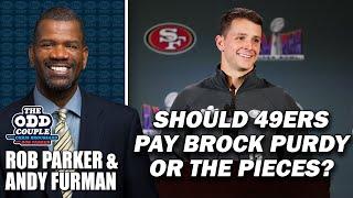 Should 49ers Prioritize Paying Brock Purdy or the Pieces? | THE ODD COUPLE