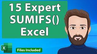 15 Expert SUMIFS Function Examples in Excel - Simple to Advanced - Workbook Included