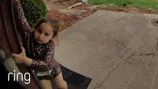 Little Girl Thought She Could Slip Out of the House Unnoticed | RingTV