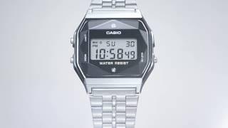 CASIO A159 Made in Japan with Authentic Diamonds