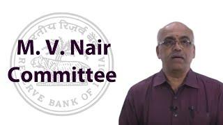 M V Nair Committee | Banking Awareness | TalentSprint Aptitude Prep