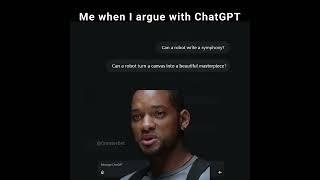 Will Smith Vs. ChatGPT meme