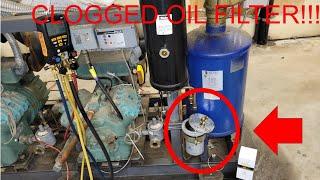 Supermarket Refrigeration- How to Diagnose and Replace a Plugged Oil Filter (OFE1)